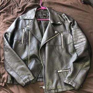 Black Men’s leather jacket